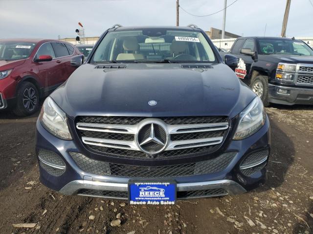 4JGDA5HB1GA810383 - 2016 MERCEDES-BENZ GLE 350 4MATIC BLUE photo 5