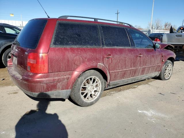 WVWND23B6YE238839 - 2000 VOLKSWAGEN PASSAT GLS RED photo 3