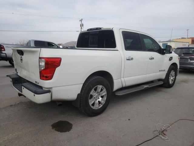 1N6AA1E65HN501787 - 2017 NISSAN TITAN SV WHITE photo 3