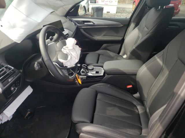 5UX53DP0XP9R38666 - 2023 BMW X3 XDRIVE30I Սև լուսանկար 7