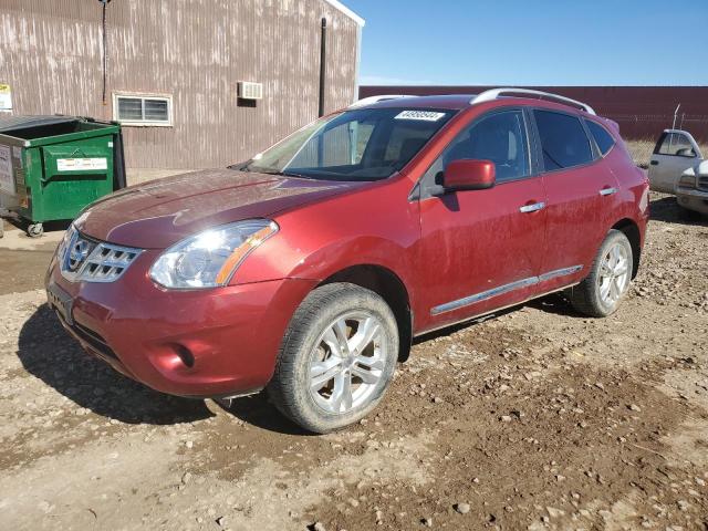 JN8AS5MV8DW620099 - 2013 NISSAN ROGUE S RED photo 1