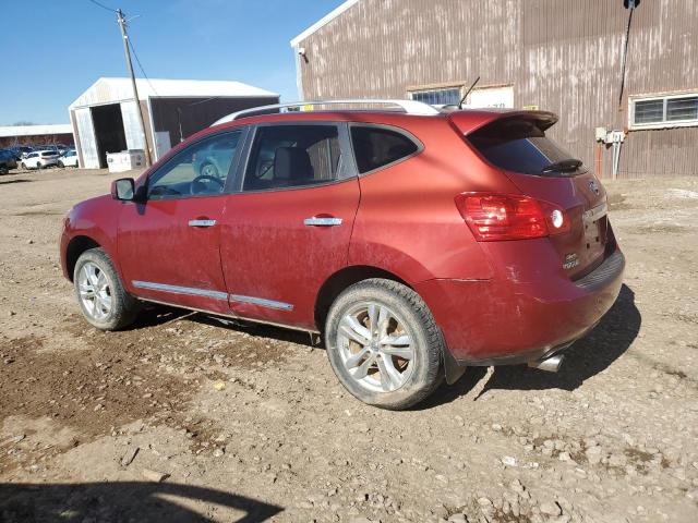 JN8AS5MV8DW620099 - 2013 NISSAN ROGUE S RED photo 2