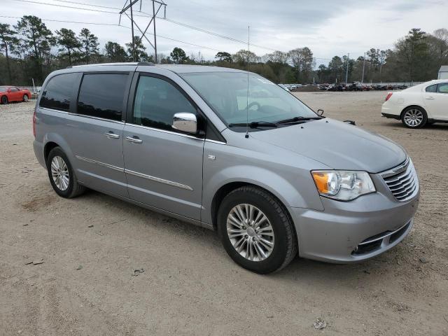 2C4RC1CG3ER275209 - 2014 CHRYSLER TOWN & COU TOURING L SILVER photo 4