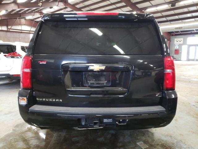 1GNSCHKCXJR147419 - 2018 CHEVROLET SUBURBAN C1500 LT BLACK photo 6