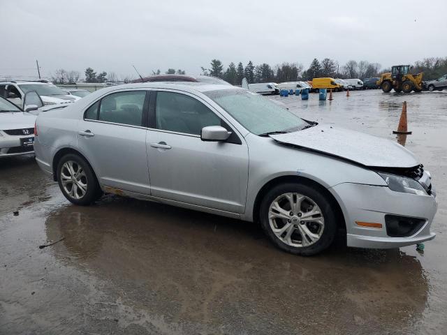 3FAHP0HA8CR325064 - 2012 FORD FUSION SE SILVER photo 4