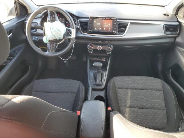 3KPA24AD4LE349942 - 2020 KIA RIO LX GRAY photo 8