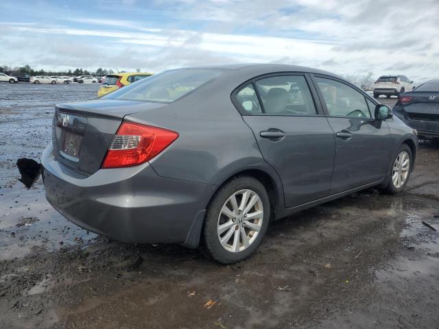 19XFB2F96CE048376 - 2012 HONDA CIVIC EXL ნაცრისფერი ფოტო 3