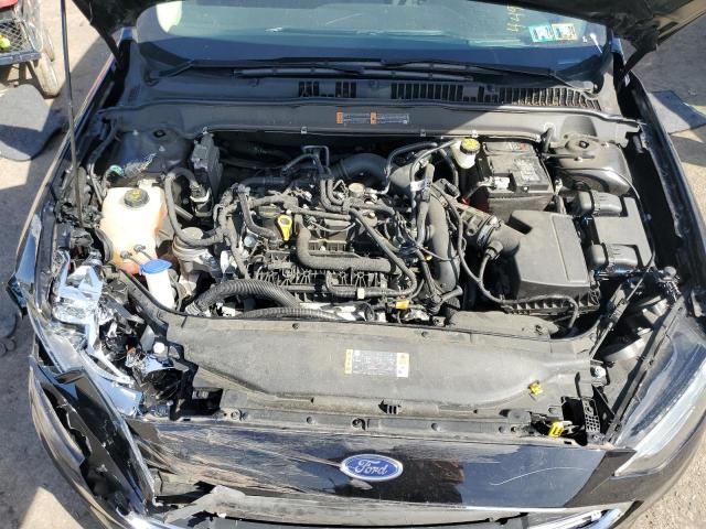 3FA6P0HD0LR134529 - 2020 FORD FUSION SE BLUE photo 11