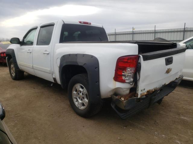 2GCEK13M871540795 - 2007 CHEVROLET SILVERADO K1500 CREW CAB WHITE photo 2