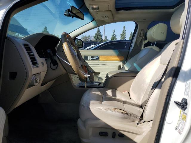 2LMDU68C07BJ10515 - 2007 LINCOLN MKX WHITE photo 7