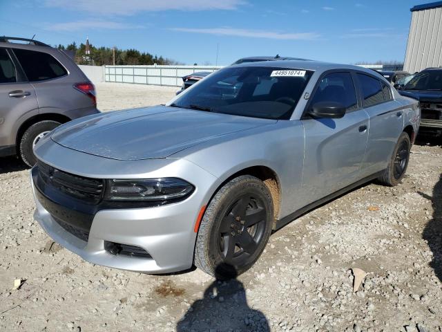 2C3CDXAG0HH544029 - 2017 DODGE CHARGER POLICE SILVER photo 1