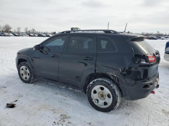 1C4PJMBS3HW628404 - 2017 JEEP CHEROKEE TRAILHAWK BLACK photo 2