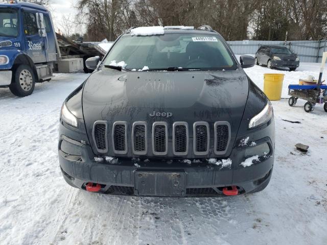 1C4PJMBS3HW628404 - 2017 JEEP CHEROKEE TRAILHAWK BLACK photo 5