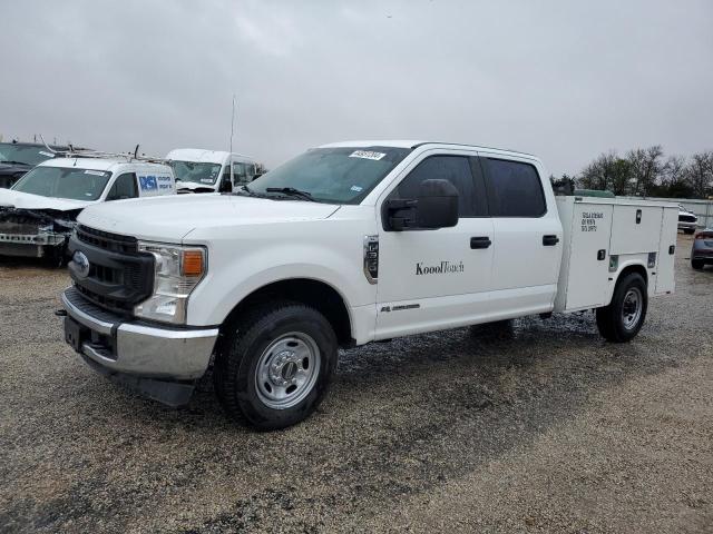 1FD8W3AT6MED45923 - 2021 FORD F350 SUPER DUTY WHITE photo 1