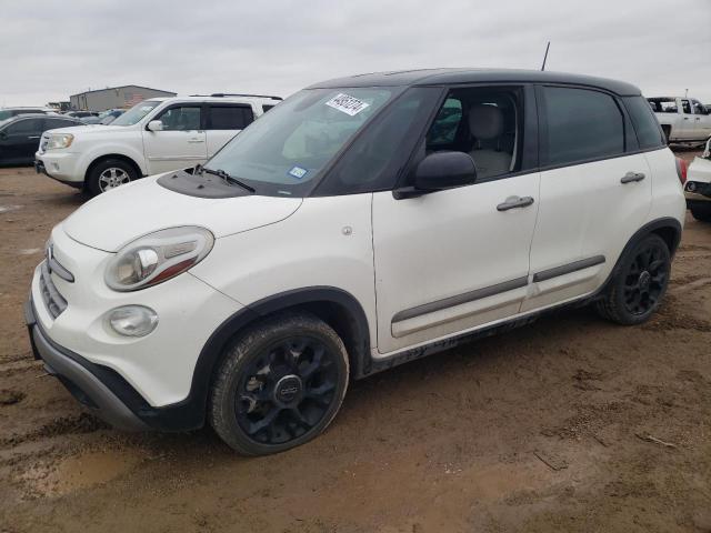 ZFBCFADH4JZ040678 - 2018 FIAT 500L TREKKING WHITE photo 1