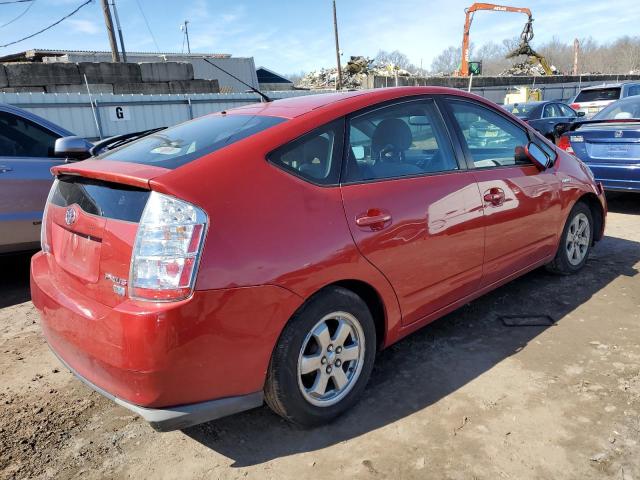 JTDKB20U493518349 - 2009 TOYOTA PRIUS RED photo 3