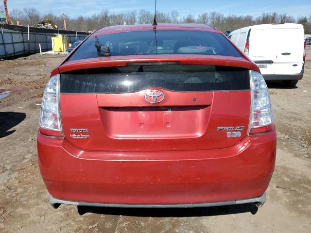 JTDKB20U493518349 - 2009 TOYOTA PRIUS RED photo 6