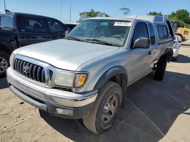 5TESN92N43Z164900 - 2003 TOYOTA TACOMA XTRACAB PRERUNNER ვერცხლისფერი ფოტო 1