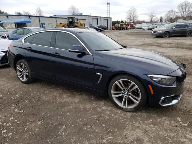 WBA4J3C52JBL03288 - 2018 BMW 430XI GRAN COUPE BLUE photo 4