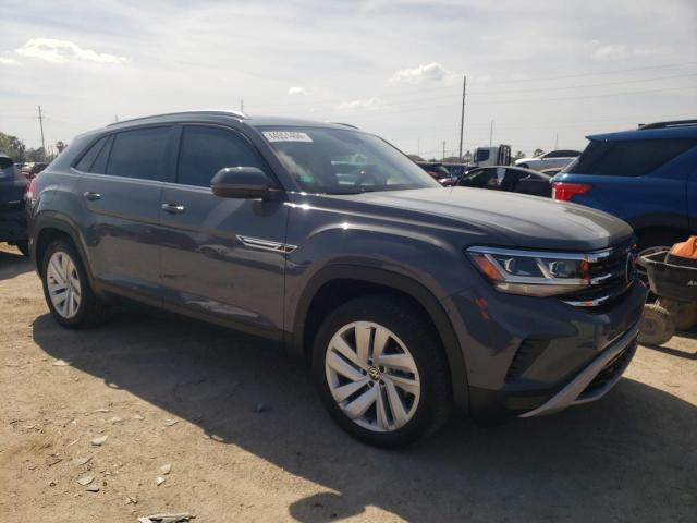 1V2JE2CA9MC227602 - 2021 VOLKSWAGEN ATLAS CROS SE Серый фото 4