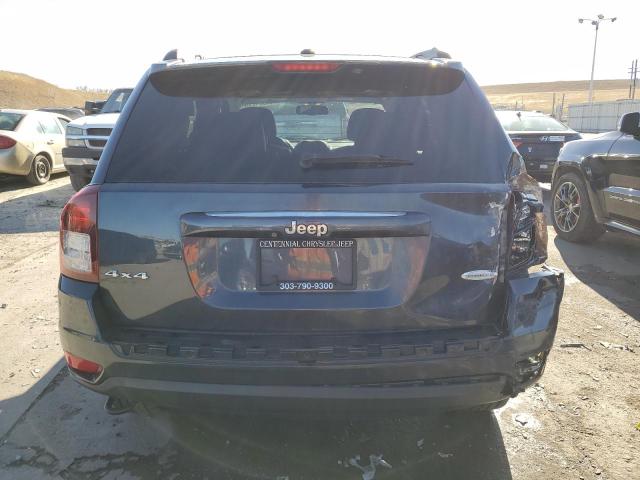 1C4NJDEB8ED670660 - 2014 JEEP COMPASS LATITUDE GRAY photo 6