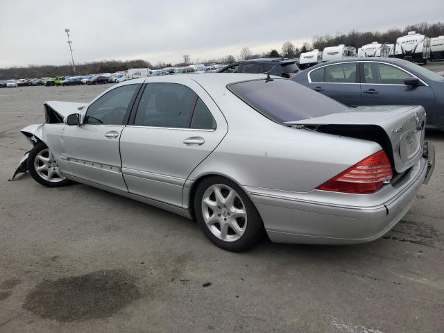 WDBNG83J34A393060 - 2004 MERCEDES-BENZ S 430 4MATIC SILVER photo 2