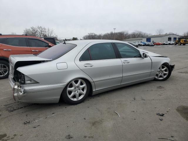 WDBNG83J34A393060 - 2004 MERCEDES-BENZ S 430 4MATIC SILVER photo 3