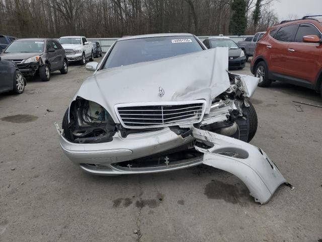 WDBNG83J34A393060 - 2004 MERCEDES-BENZ S 430 4MATIC SILVER photo 5