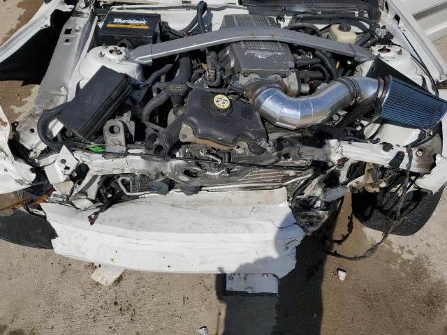 1ZVHT82H985202164 - 2008 FORD MUSTANG GT WHITE photo 11