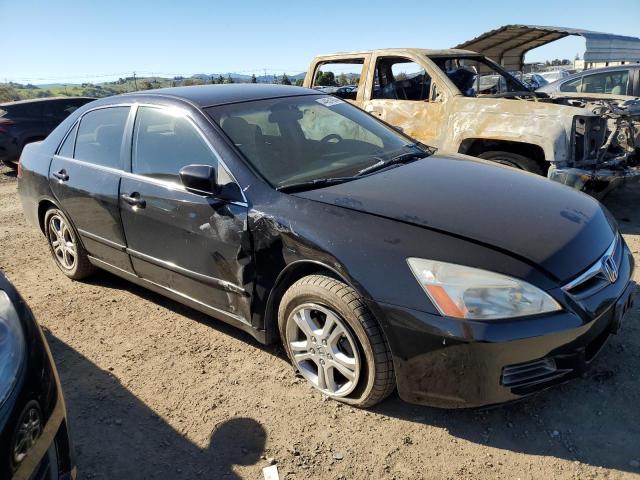 JHMCM56377C010242 - 2007 HONDA ACCORD SE BLACK photo 4