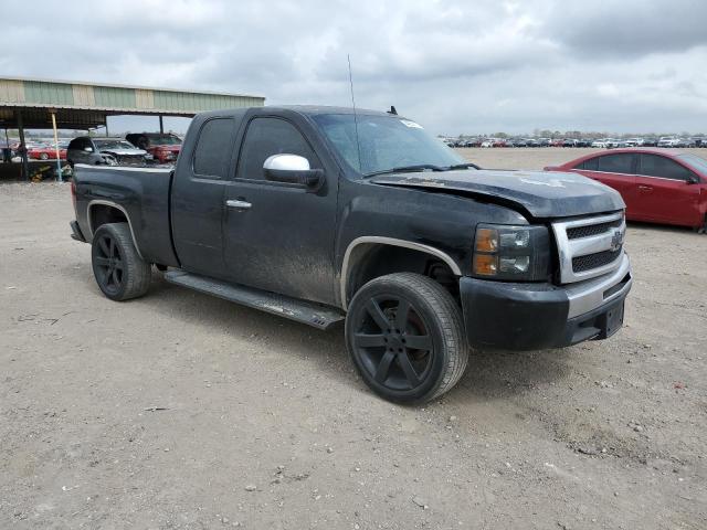 1GCSCSE05AZ104971 - 2010 CHEVROLET SILVERADO C1500 LT BLACK photo 4