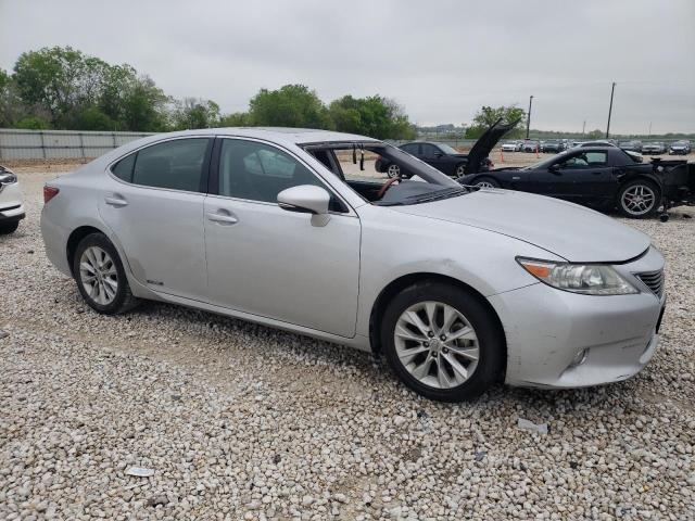 JTHBW1GG5D2016316 - 2013 LEXUS ES 300H SILVER photo 4