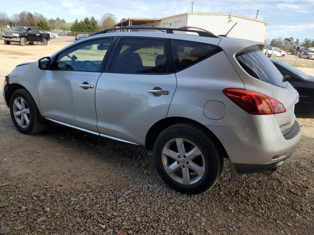 JN8AZ18U89W017361 - 2009 NISSAN MURANO S SILVER photo 2