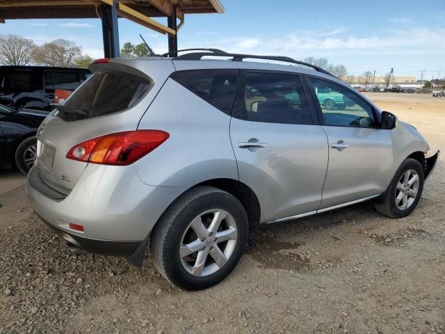 JN8AZ18U89W017361 - 2009 NISSAN MURANO S SILVER photo 3