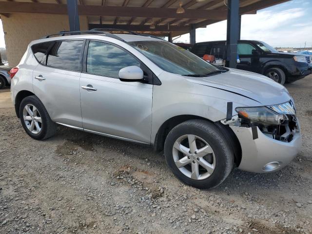 JN8AZ18U89W017361 - 2009 NISSAN MURANO S SILVER photo 4