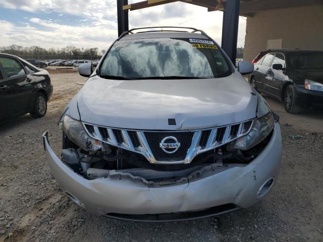 JN8AZ18U89W017361 - 2009 NISSAN MURANO S SILVER photo 5