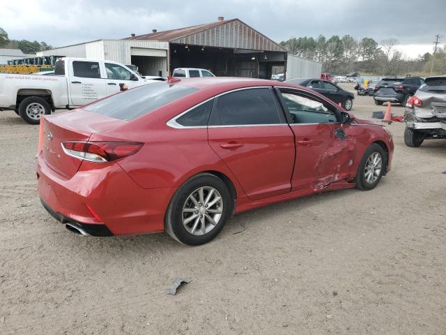 5NPE24AF1JH607152 - 2018 HYUNDAI SONATA SE RED photo 3