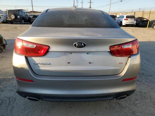 KNAGM4A77E5523223 - 2014 KIA OPTIMA LX SILVER photo 6