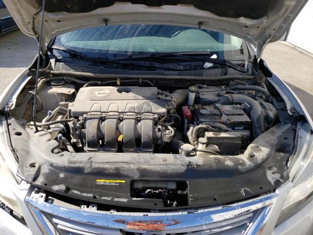 3N1AB7AP1EY233436 - 2014 NISSAN SENTRA S SILVER photo 12