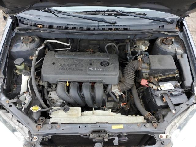 2T1BR32E47C762563 - 2007 TOYOTA COROLLA CE GRAY photo 11