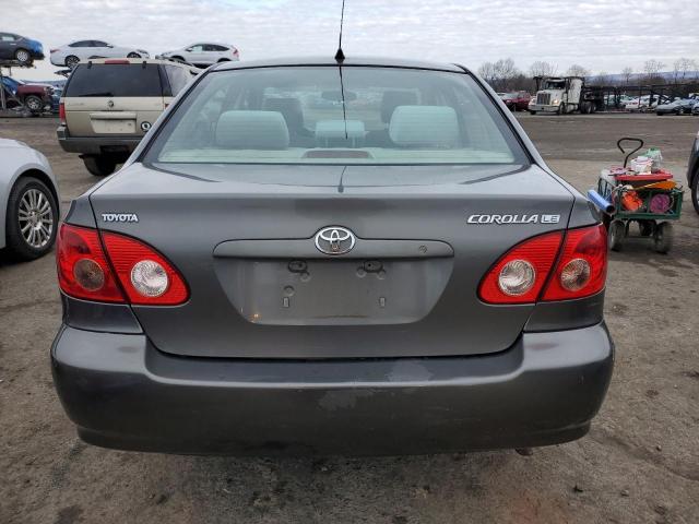 2T1BR32E47C762563 - 2007 TOYOTA COROLLA CE GRAY photo 6