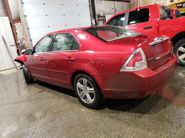 3FAHP081X7R142089 - 2007 FORD FUSION SEL BURGUNDY photo 2