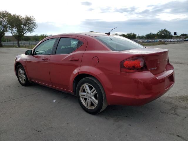 1C3CDZCB8CN290535 - 2012 DODGE AVENGER SXT RED photo 2