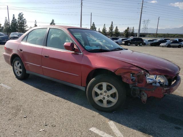 JHMCG6692YC019112 - 2000 HONDA ACCORD SE BURGUNDY photo 4