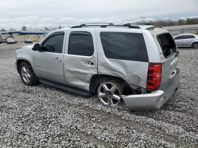 1GNSKCE03CR154819 - 2012 CHEVROLET TAHOE K1500 LTZ SILVER photo 2