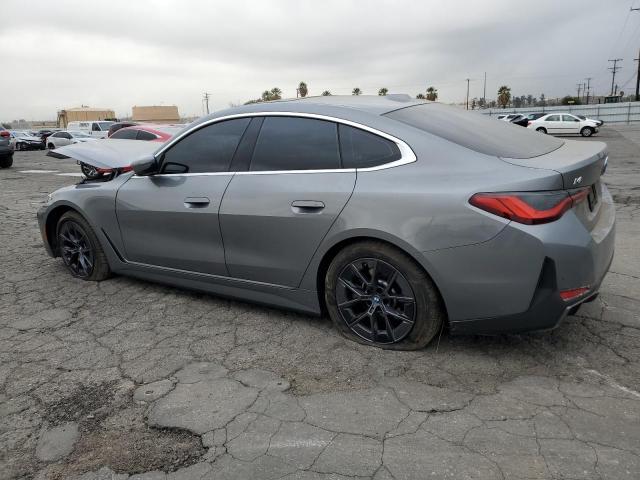 WBY43AW07RFS38250 - 2024 BMW I4 EDRIVE 35 GRAY photo 2