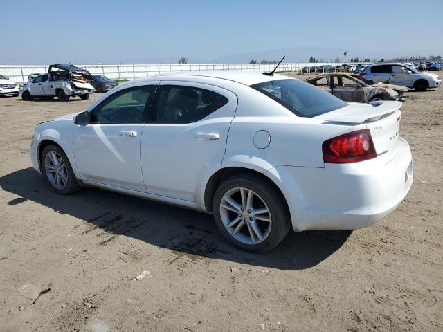 1B3BD1FG9BN586616 - 2011 DODGE AVENGER MAINSTREET WHITE photo 2