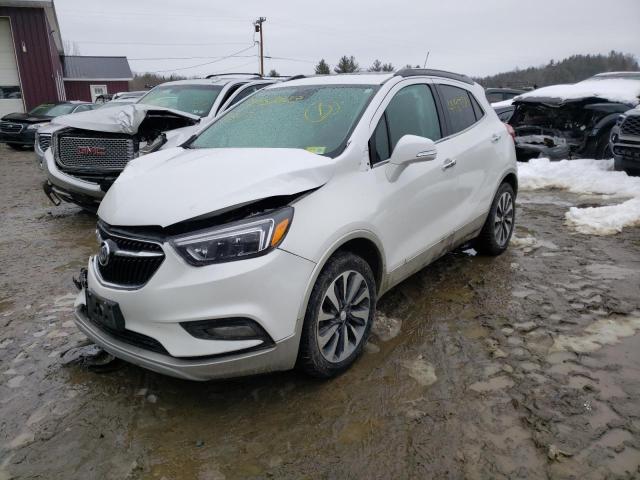 KL4CJGSM6KB802363 - 2019 BUICK ENCORE ESSENCE WHITE photo 1