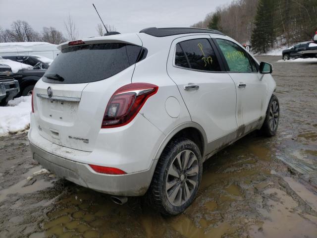 KL4CJGSM6KB802363 - 2019 BUICK ENCORE ESSENCE WHITE photo 3