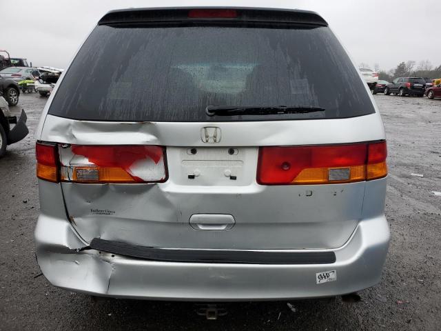 2HKRL18662H577781 - 2002 HONDA ODYSSEY EX SILVER photo 6